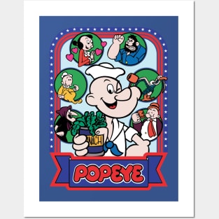 Popeye Posters and Art